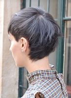 fryzury krótkie - uczesanie damskie z włosów krótkich zdjęcie numer 95B